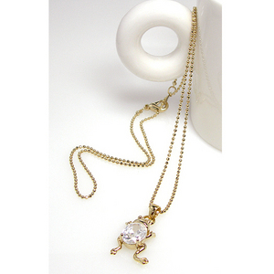 귀여운 디자인~ cute frog cubic necklace / PC13