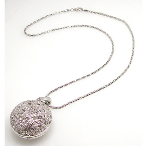 chubby ball and sky necklace / GR02