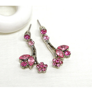 Cute 러블리 pink 귀걸이 / PC25